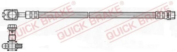Шланг гальмівний QUICK BRAKE 50048X (фото 1)