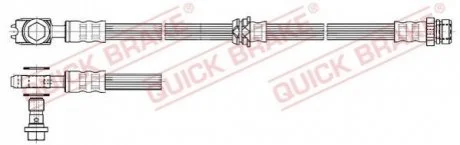 Шланг гальмівний QUICK BRAKE 50832X