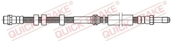 Шланг гальмівний QUICK BRAKE 32209 (фото 1)