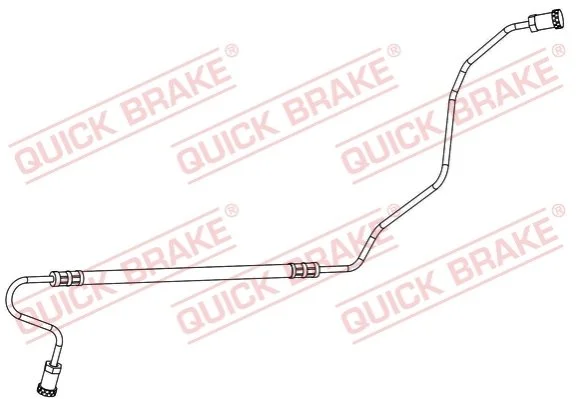 Гальмівний шланг QUICK BRAKE 96018 (фото 1)