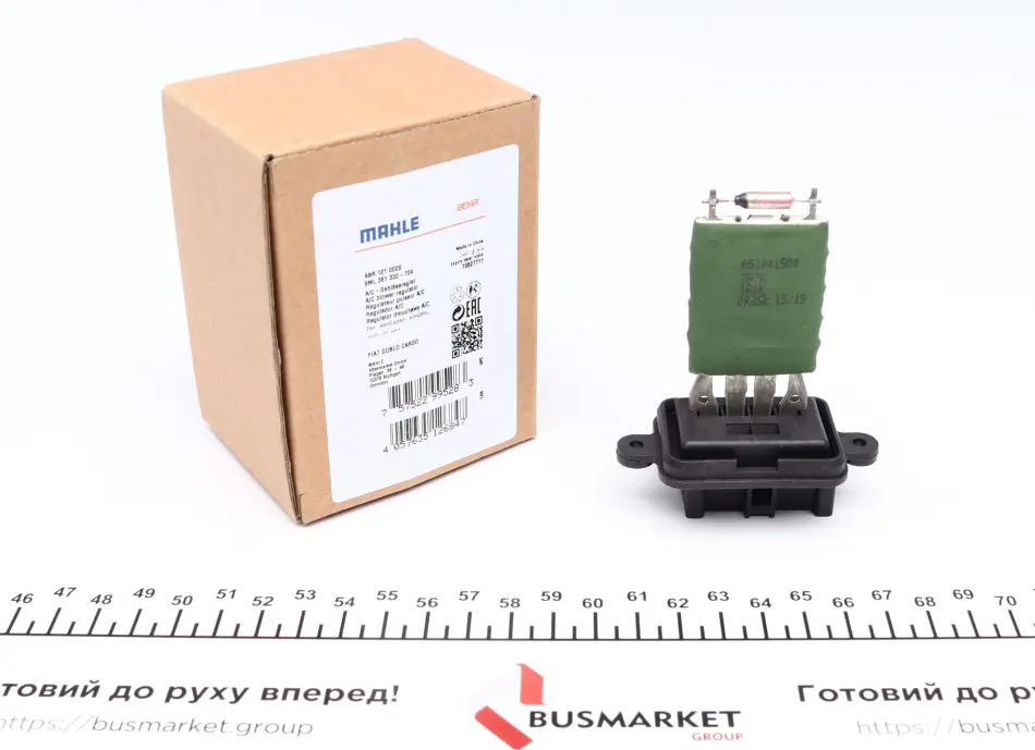 Резистор вентилятора салону MAHLE / KNECHT ABR121000S (фото 1)