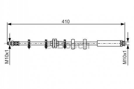 Шланг гальмівний BOSCH 1987476639