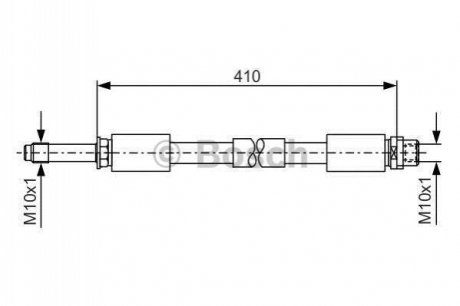 Шланг гальмівний BOSCH 1987481020