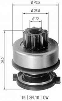 Бендикс стартера MAGNETI MARELLI 940113020259 (фото 1)