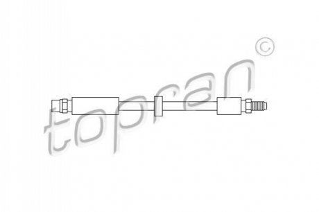 Шланг гальмівний TOPRAN / HANS PRIES 108909
