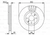 Диск гальмівний BOSCH 0986479C72 (фото 1)