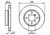 Гальмівний диск BOSCH 0986478450 (фото 1)