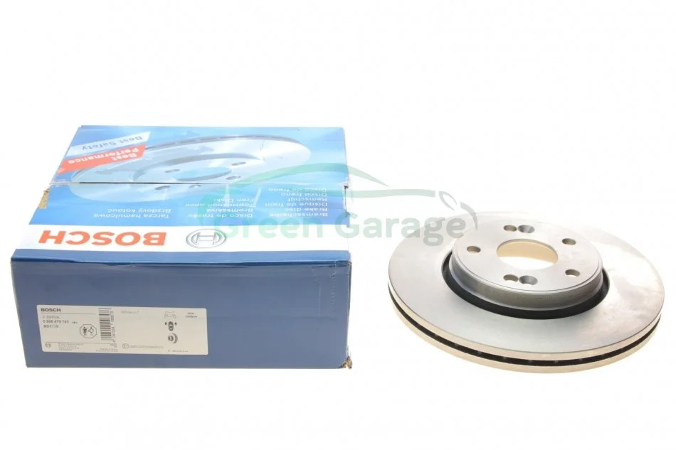 Диск гальмівний BOSCH 0986479743 (фото 1)