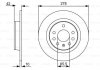 Гальмівний диск BOSCH 0986479515 (фото 1)