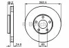 Диск гальмівний BOSCH 0986479C81 (фото 1)