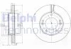 Диск гальмівний DELPHI BG3858 (фото 1)