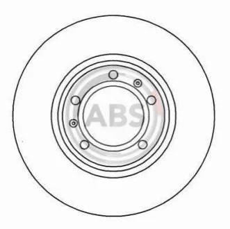 Гальмівний диск A.B.S. 16331