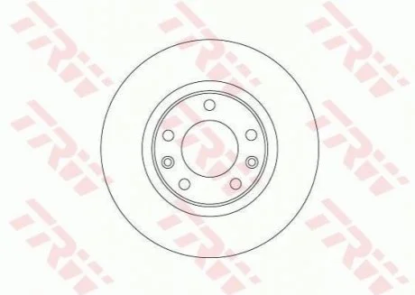 Диск гальмівний TRW DF6656