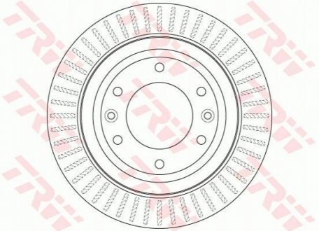 Диск гальмівний TRW DF6350