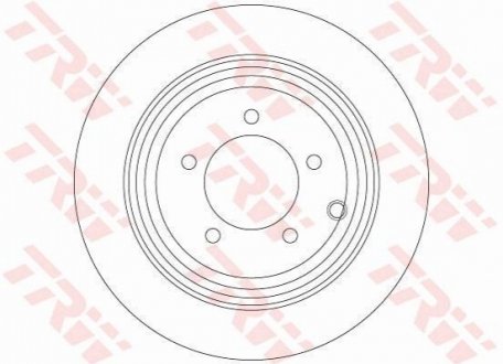 Диск гальмівний TRW DF6326