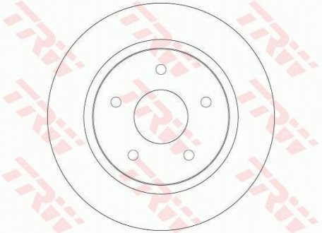 Диск гальмівний TRW DF6325 (фото 1)