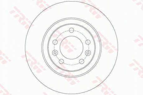 Диск гальмівний TRW DF6134
