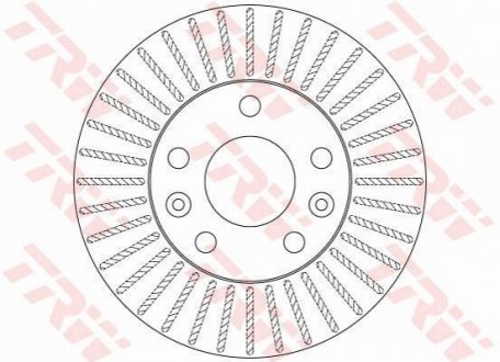 Диск гальмівний TRW DF6200