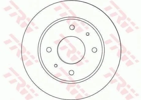 Диск гальмівний TRW DF4463