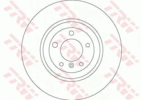 Диск гальмівний TRW DF4350S