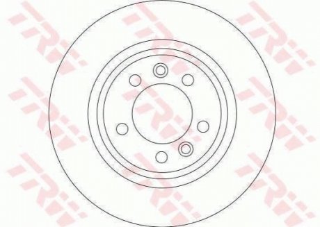 Диск гальмівний TRW DF4351