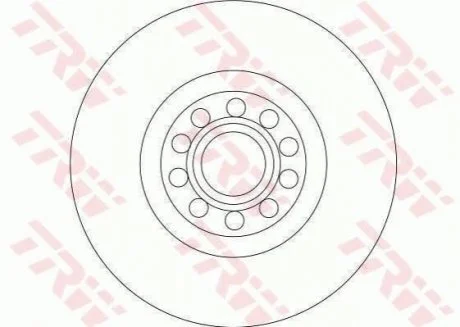 Диск гальмівний TRW DF4258S