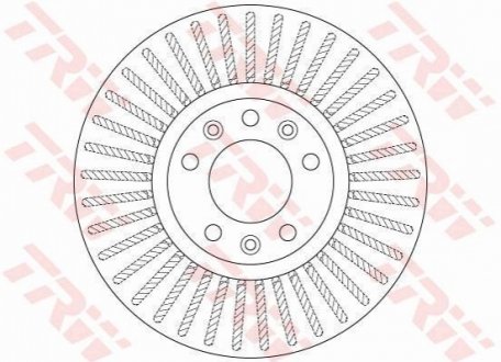 Диск гальмівний TRW DF6419