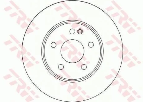 Диск гальмівний TRW DF4454
