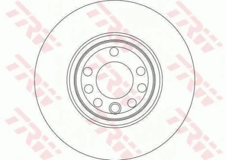 Диск гальмівний TRW DF4265S