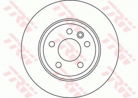 Диск гальмівний TRW DF4208