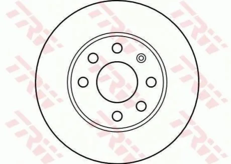 Диск гальмівний TRW DF4225