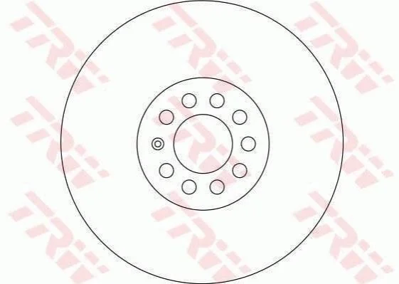 Диск гальмівний TRW DF4064 (фото 1)