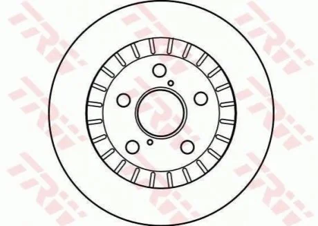 Диск гальмівний TRW DF4093