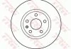 Диск тормозной OPEL OMEGA A, OMEGA B, передн., вент. (пр-во) TRW DF2645 (фото 4)