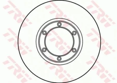 Диск гальмівний TRW DF3049