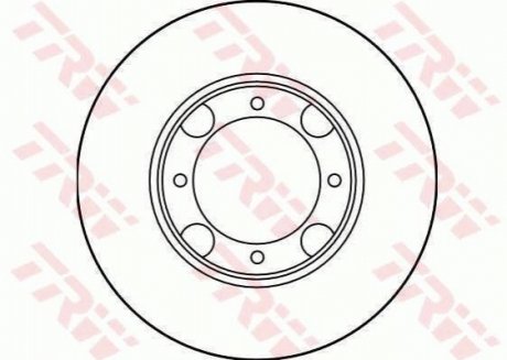 Диск гальмівний TRW DF1958