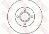 Диск тормозной FORD FIESTA, FOCUS, MAZDA 2, передн., вент. (пр-во) TRW DF4036 (фото 4)