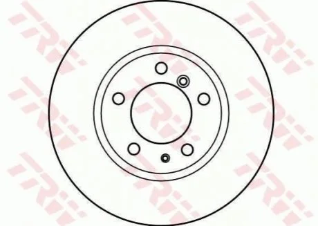 Диск гальмівний TRW DF2555