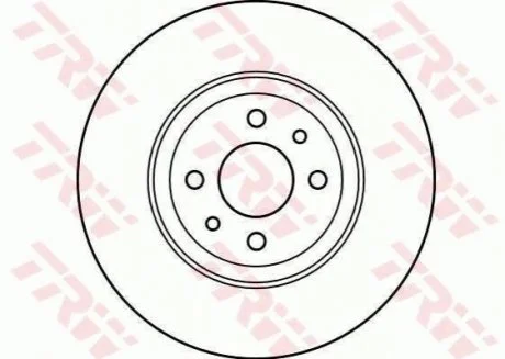 Диск гальмівний TRW DF2566