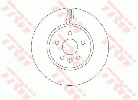Диск гальмівний TRW DF6820