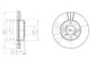 Тормозний диск DELPHI BG3341 (фото 1)