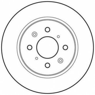 Гальмівний диск JURID 562704JC