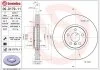 Диск гальмівний BREMBO 09D17911 (фото 3)