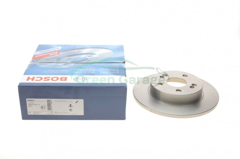 Диск гальмівний BOSCH 0986478758 (фото 1)