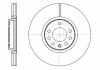 Диск тормозной OPEL ASTRA H,G,CORSA D,VECTRA B 07.05- передн. (пр-во) REMSA 672910 (фото 3)