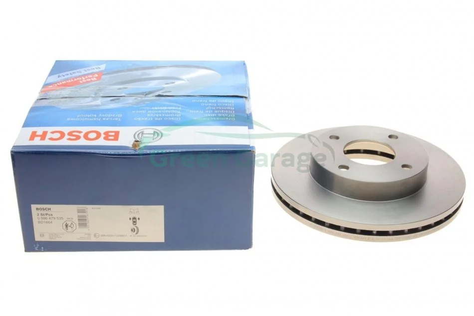 Диск гальмівний BOSCH 0986479535 (фото 1)