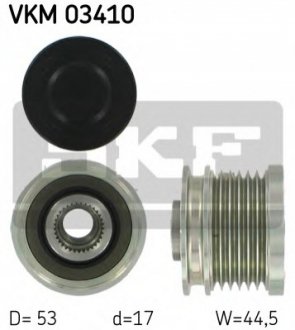 Шків генератора SKF VKM03410