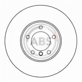 Гальмівний диск A.B.S. 16332