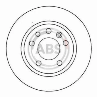 Гальмівний диск A.B.S. 16489
