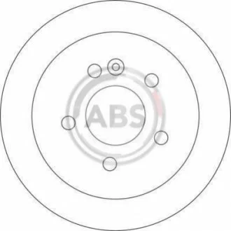 Гальмівний диск A.B.S. 17108
